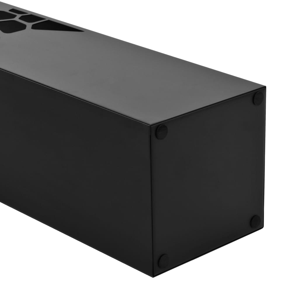 Porta Ombrelli Stile Pietre In Acciaio Nero - Image 3