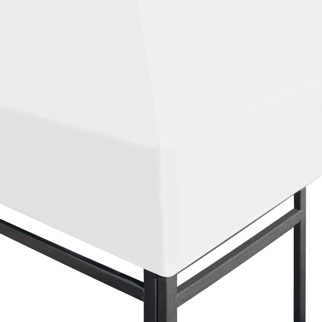 Copertura Superiore Per Gazebo 270 G/m² 3x3 M Bianca