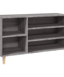 Scarpiera Grigio Sonoma 102x36x60 Cm In Legno Multistrato