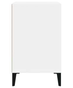 Scarpiera Bianca 102x36x60 Cm In Legno Multistrato