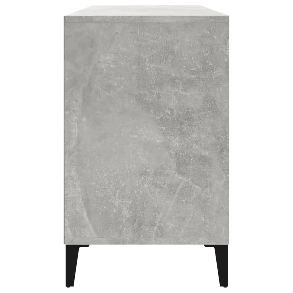 Scarpiera Grigio Cemento 102x36x60 Cm In Legno Multistrato - Image 6