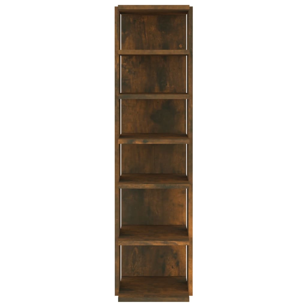 Scarpiere 2 Pz Rovere Fumo 27,5x27x102 Cm In Legno Multistrato - Image 5
