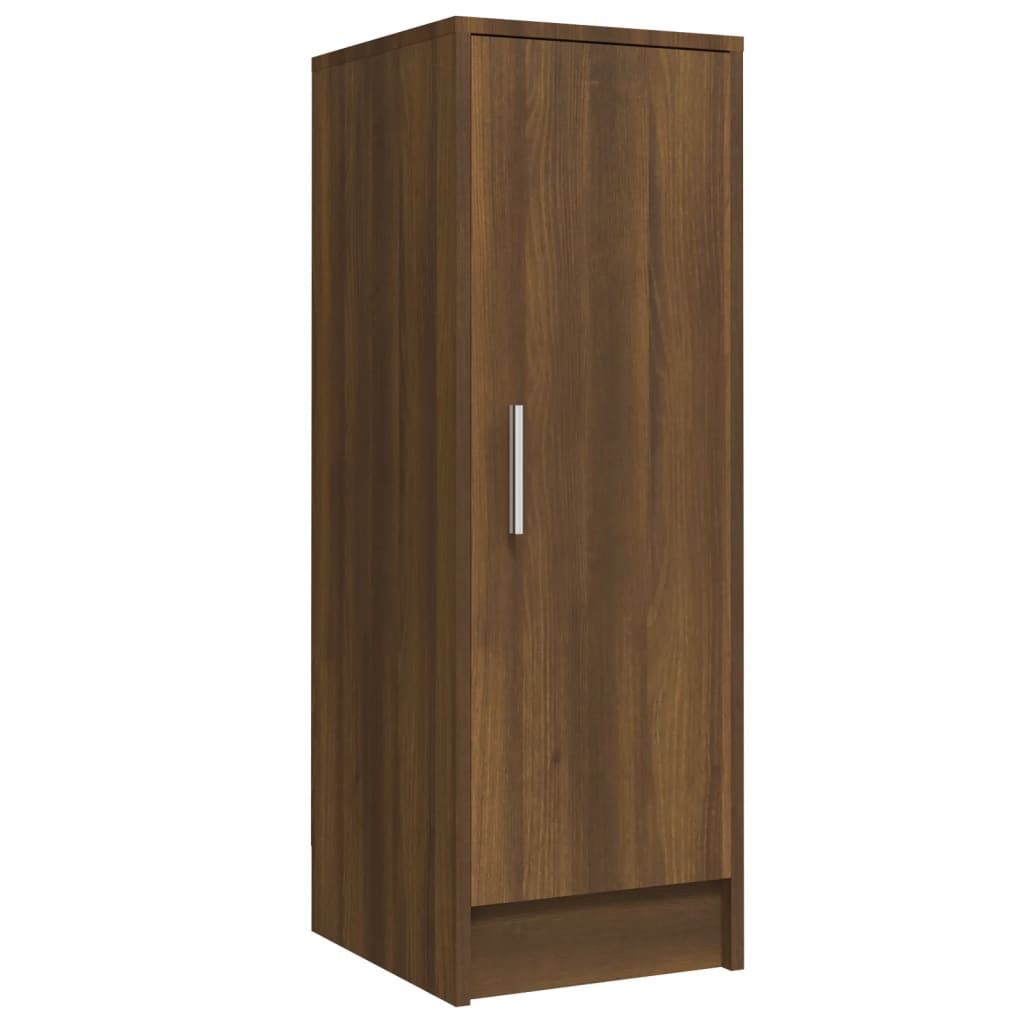 Scarpiera Rovere Marrone 32x35x92 Cm In Legno Multistrato - Image 3