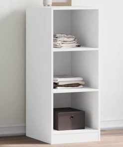 Armadio Bianco 48x41x102 Cm In Legno Multistrato