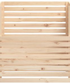 Compostiera 100x100x102 Cm In Legno Massello Di Pino