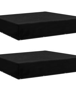 Coperture Arredi Giardino 2 Pz 12 Occhielli 250x250x70 cm