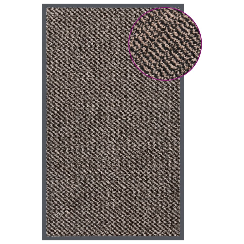 Zerbino Trapuntato 90x150 Cm Marrone Scuro
