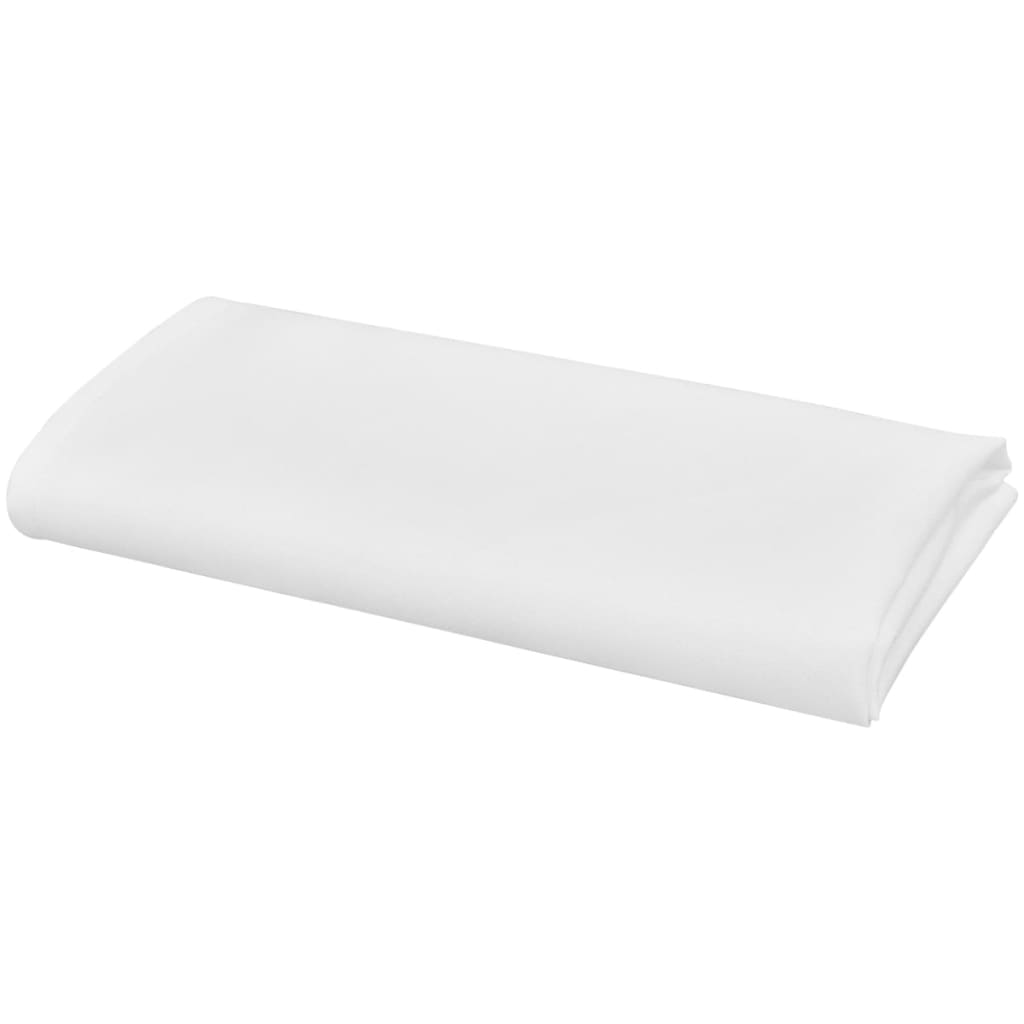 Tovaglioli Da Tavola 100 Pz Bianchi 50 X 50 cm