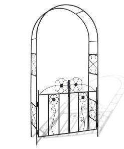 Arco Con Porta Da Giardino Per Piante Rampicanti