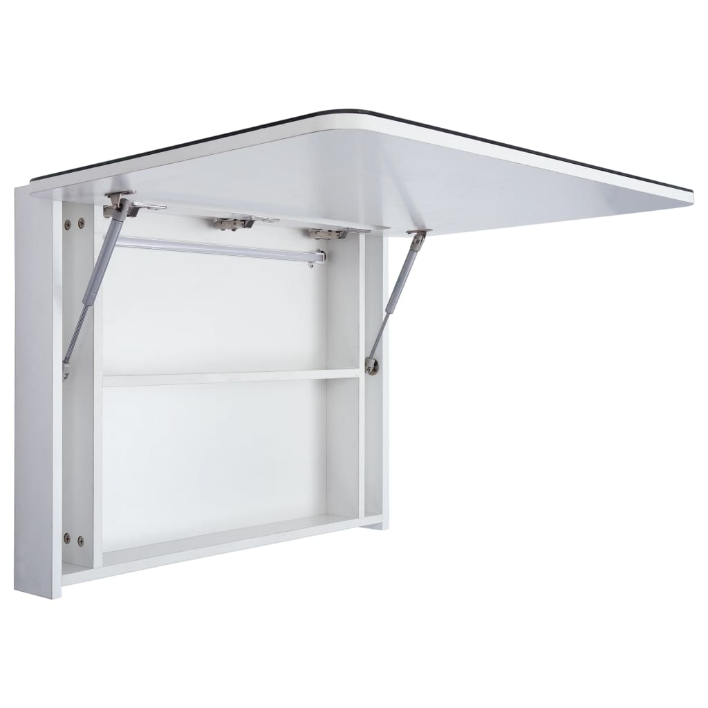 Armadietto Bagno Con Specchio E Led 80x9,5x55 cm - Image 6