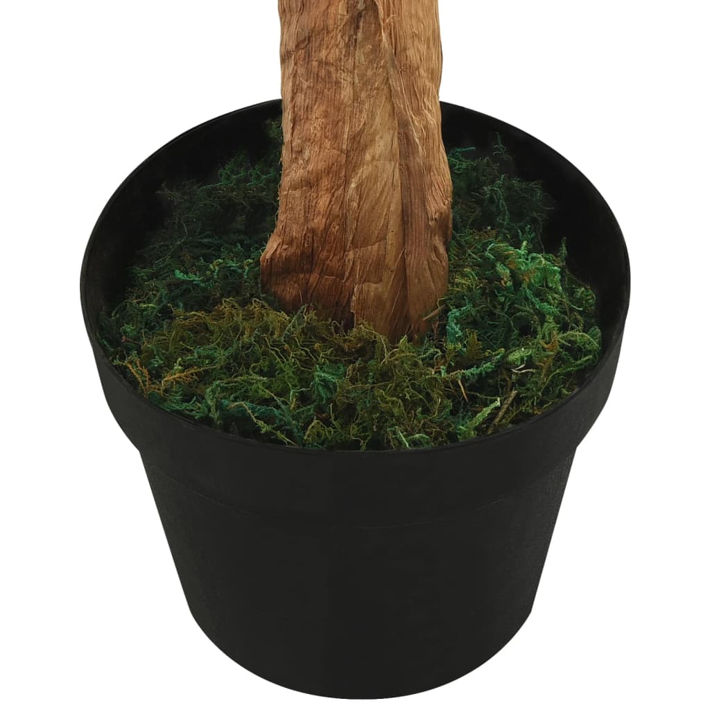 Albero Di Banane Artificiale Con Vaso 180 Cm Verde