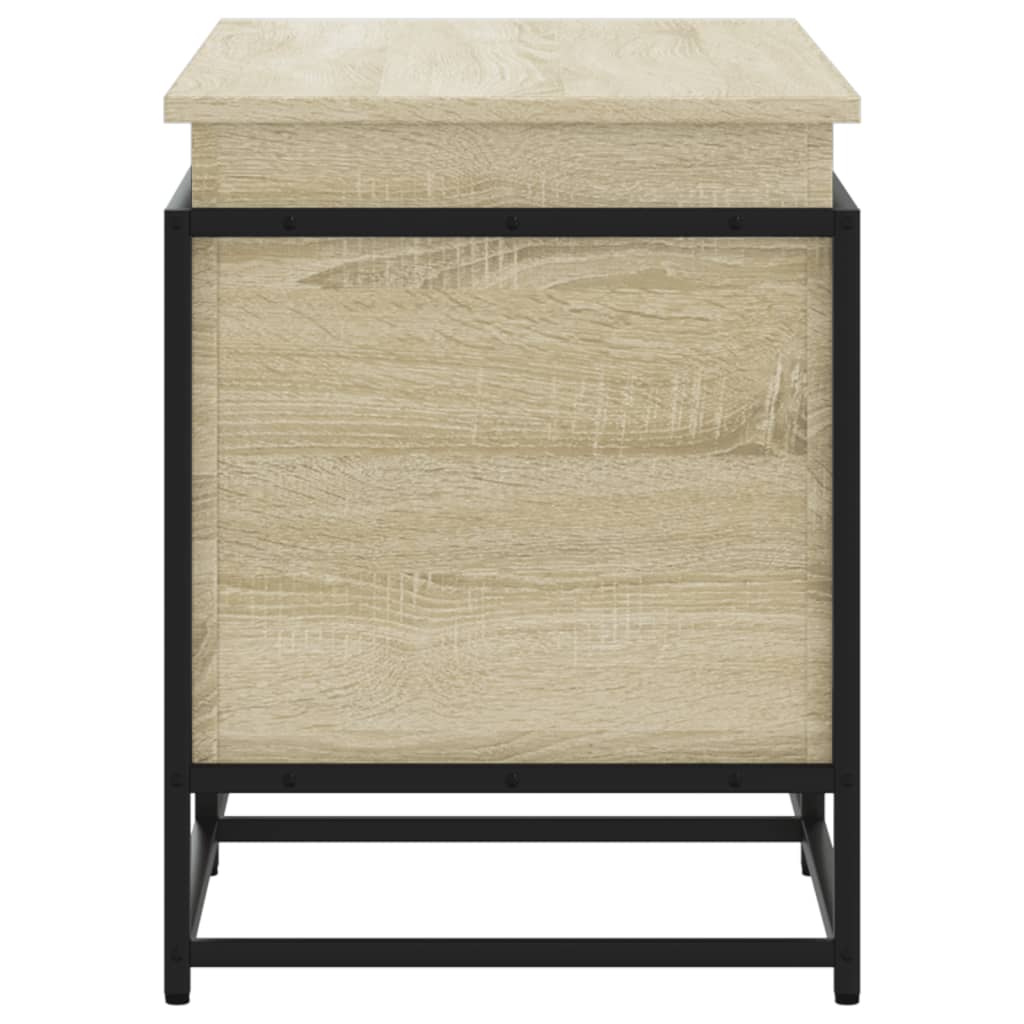 Contenitore Con Coperchio Rovere Sonoma 100x40x51,5 Truciolato - Image 2