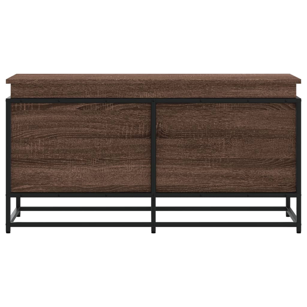 Contenitore Con Coperchio Rovere Marrone 100x40x51,5 Truciolato - Image 5