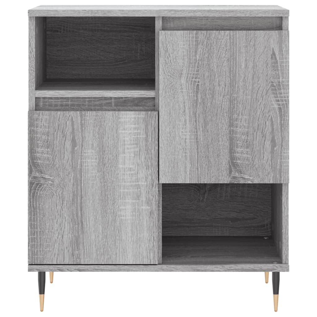 Credenza Grigio Sonoma 60x35x70 Cm In Legno Multistrato - Image 2