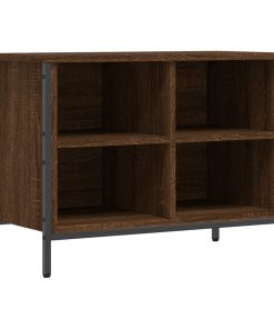 Scarpiera Rovere Marrone 69x35x50 Cm In Legno Multistrato