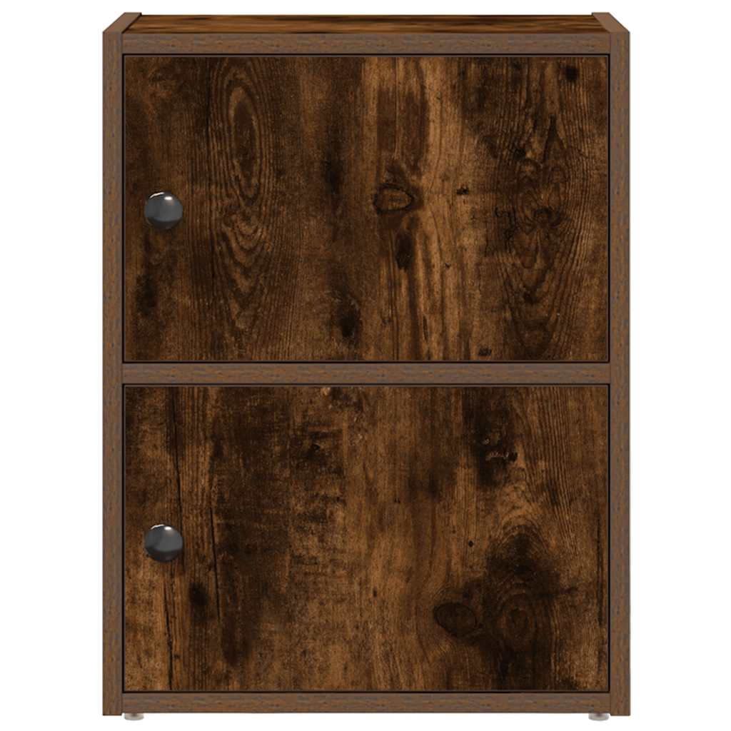 Libreria Rovere Fumo 40x24x52 Cm In Legno Multistrato - Image 6