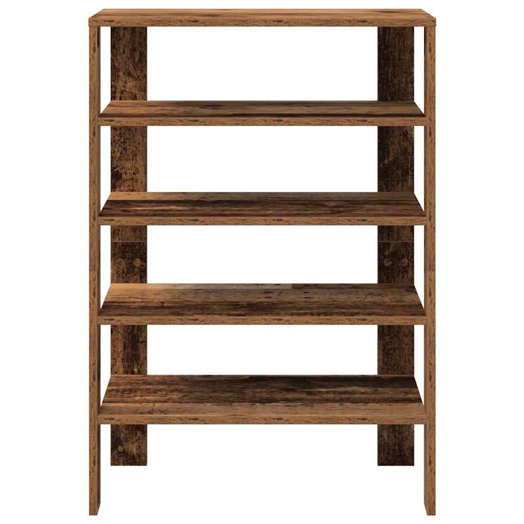 Scarpiera Legno Vecchio 61x32x87,5 Cm In Truciolato