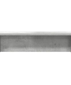 Scaffale Da Cucina Impilabile Grigio Cemento 50x15x16 cm