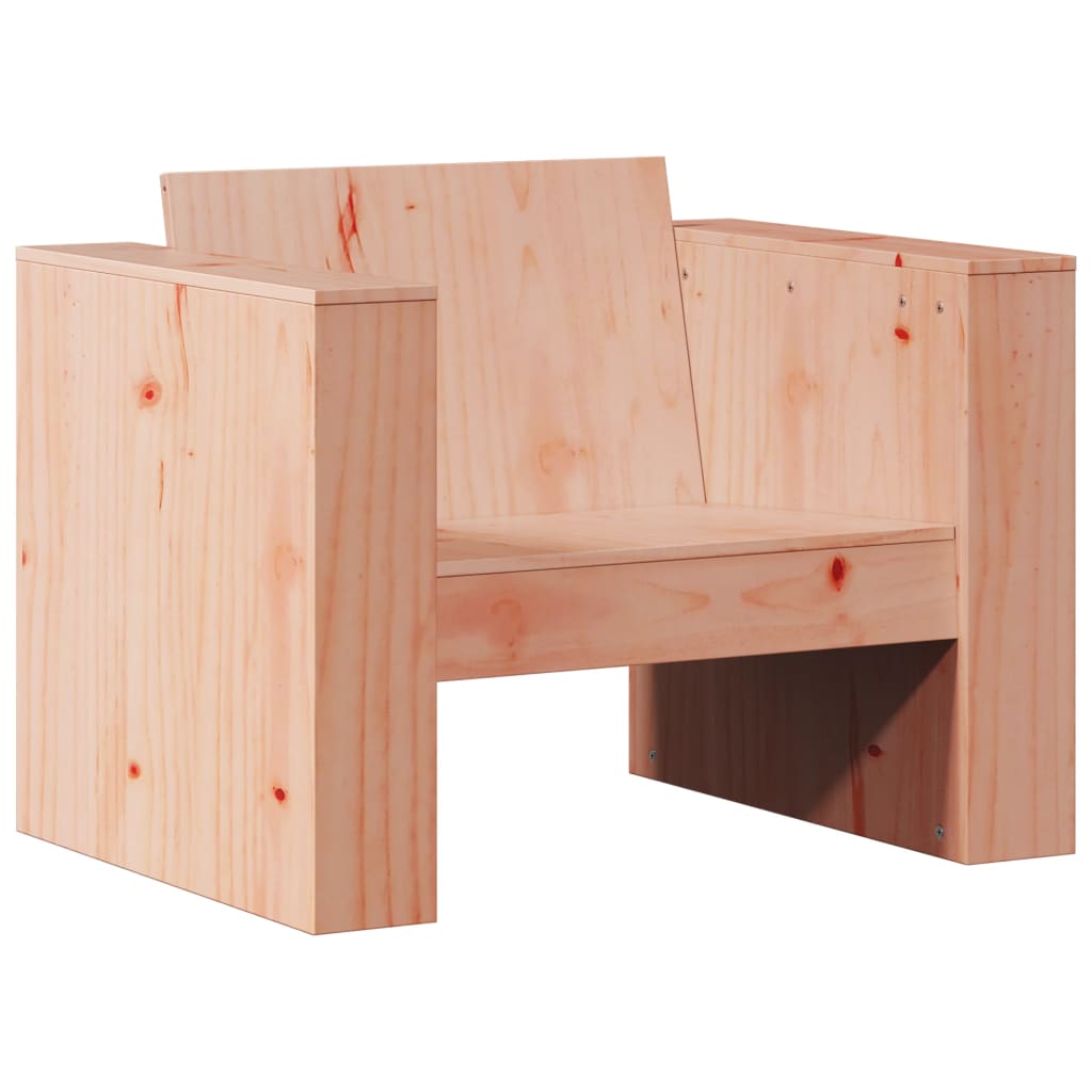 Divano Da Giardino 79x60x62 Cm In Legno Massello Di Douglas
