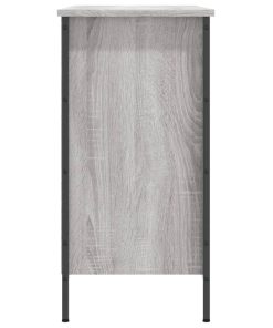 Scarpiera Grigio Sonoma 100x35x70 Cm In Legno Multistrato
