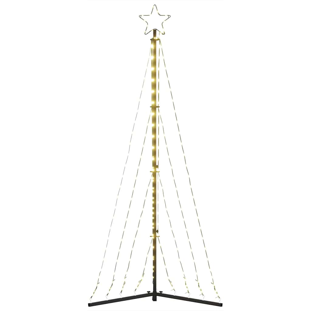 Albero Di Natale A Led 339 Led Bianco Caldo 187 cm - Image 5