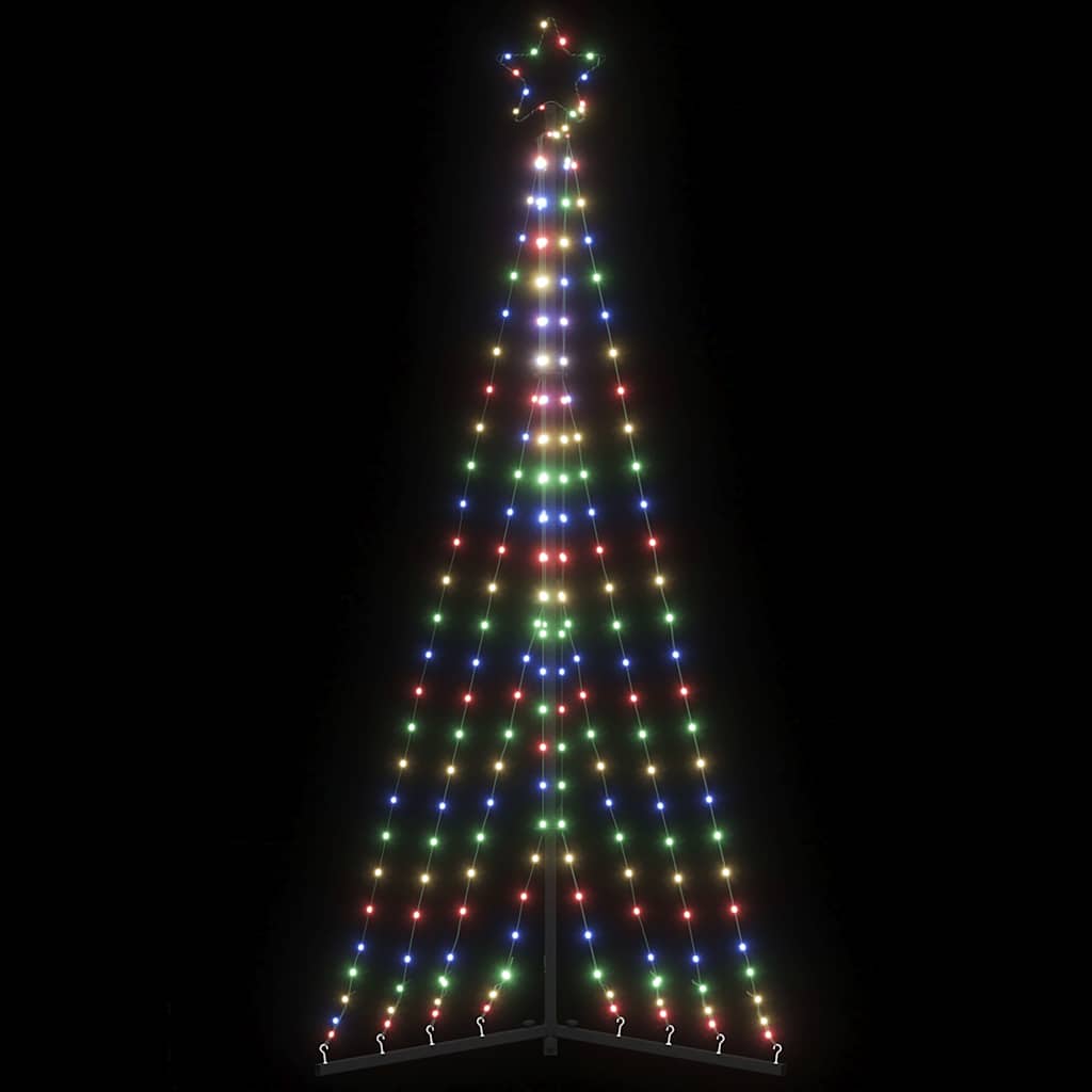 Albero Di Natale A Led 339 Led Colorato 187 cm - Image 5