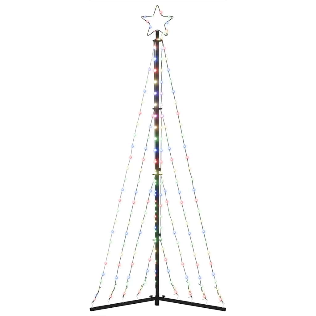 Albero Di Natale A Led 339 Led Colorato 187 cm - Image 6