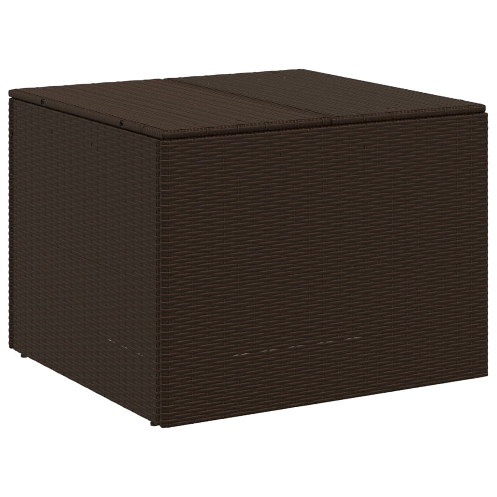 Contenitore Da Giardino Marrone 291l In Polyrattan