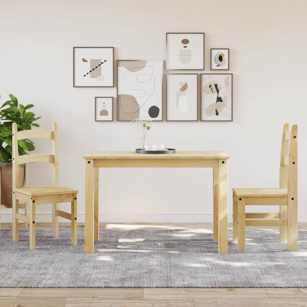 Sedie Da Pranzo 2 Pz 40x46x99 Cm Legno Massello Di Pino - Image 5