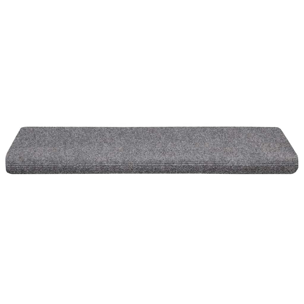 Tappetini Per Scale Autoadesivi 30 Pz 65x21x4 Cm Grigio Chiaro Bordo Rettangolare - Image 6