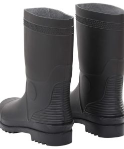 Stivali Da Pioggia Neri Misura 46 In Pvc