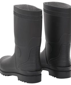 Stivali Da Pioggia Neri Misura 45 In Pvc