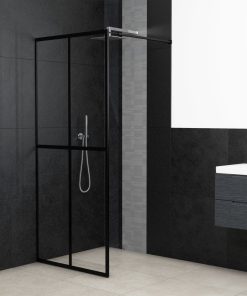 Cabina Doccia Con Vetro Temperato Trasparente 90x195 cm
