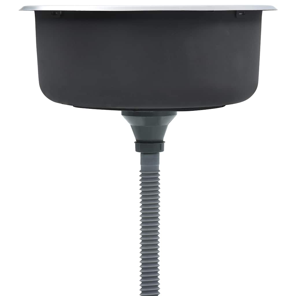 Lavello Da Cucina Con Filtro E Sifone In Acciaio Inox - Image 6