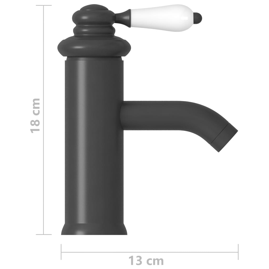 Rubinetto Per Lavabo Del Bagno Grigio 130x180 mm