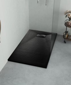 Piatto Doccia In Smc Nero 100x80 cm