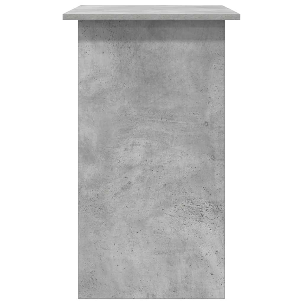Scrivania Grigio Cemento 80x45x74 Cm In Legno Multistrato - Image 4