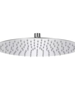 Testa Doccia A Pioggia In Acciaio Inox 304 30 Cm Rotonda