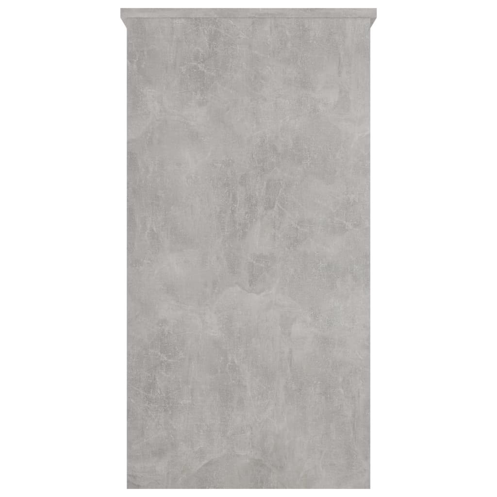Scrivania Grigio Cemento 80x40x75 Cm In Legno Multistrato - Image 2