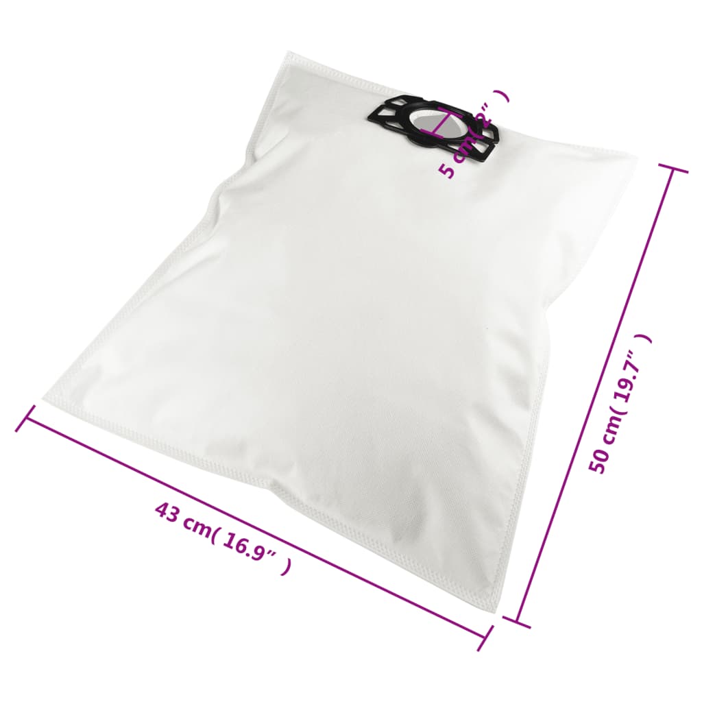 Sacchetti Per Aspirapolvere Per Karcher Wd4 20 pz - Image 4