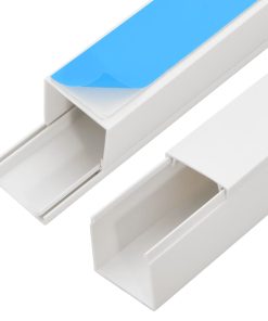 Canalina Per Cavi Autoadesiva 20x10 Mm 10 M In Pvc