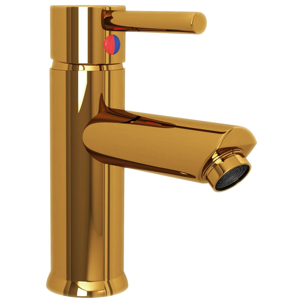 Rubinetto Per Lavabo Del Bagno Oro 130x176 mm
