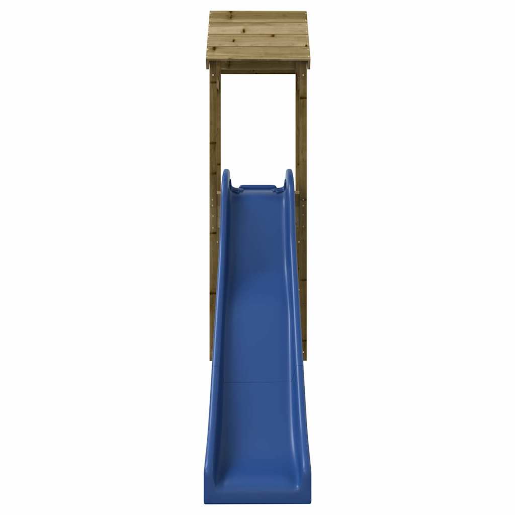 Set Da Gioco Da Esterno In Legno Di Pino Impregnato