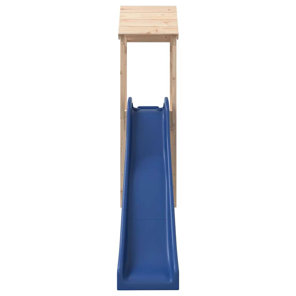 Set Da Gioco Da Esterno In Legno Massello Di Pino