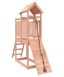 Casetta Con Arrampicata In Legno Massello Di Douglas