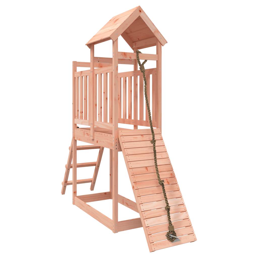 Casetta Con Arrampicata In Legno Massello Di Douglas