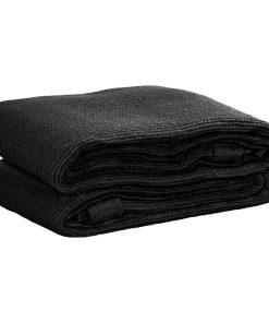 Tappeto Da Tenda 250x600 Cm Nero