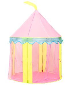 Tenda Da Gioco Per Bambini Rosa Con 250 Palline 100x100x127 cm