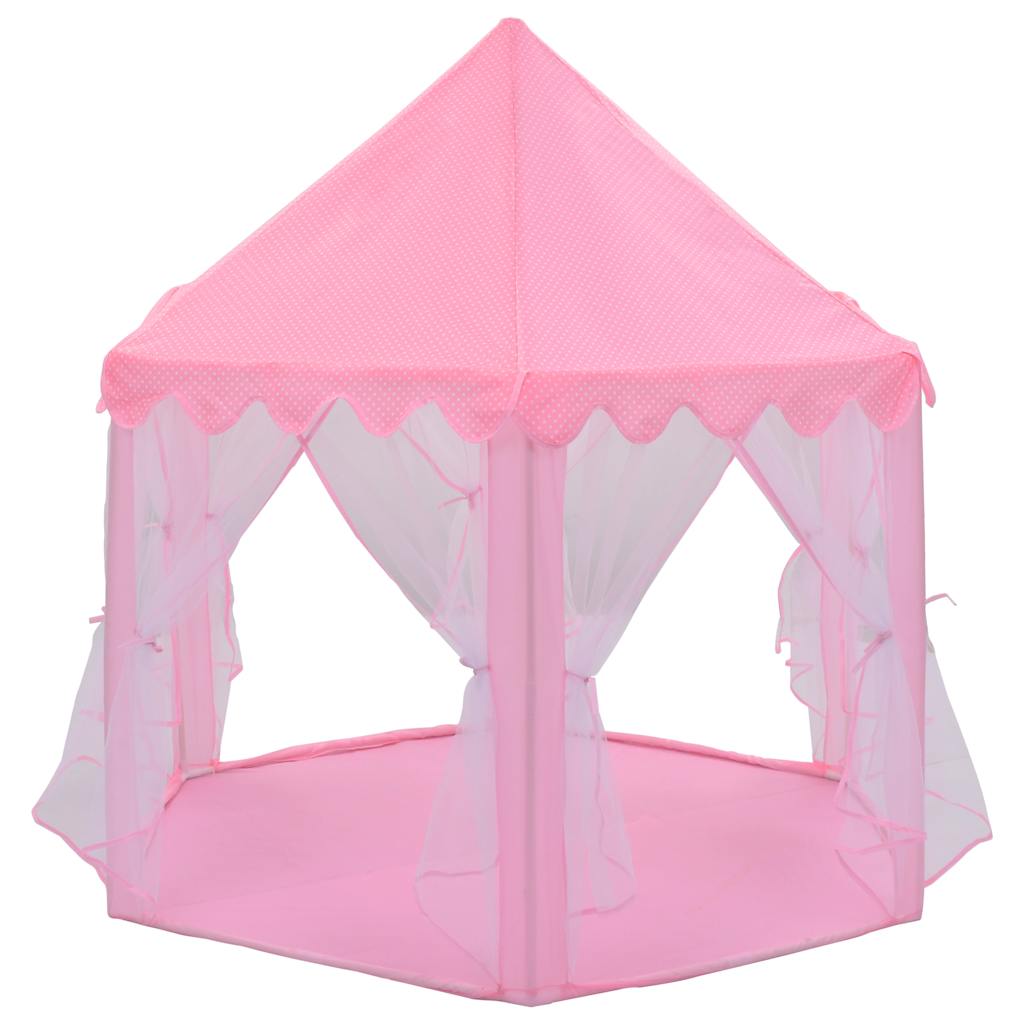 Tenda Da Gioco Principessa Con 250 Palline 133x140 Cm Rosa - Image 3