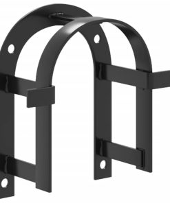 Portasella Da Parete Nero In Ferro